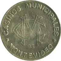 Casinos Municipales token Small coat Montevideo