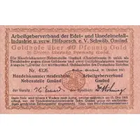 40 Pfennigs Gold Arbeitgeberverband der Edel- und Unedelmetall-Industrie