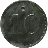 10 Pfennig - Castrop Graf Schwerin Gefangenenlager II