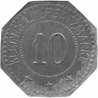 10 Pfennigs - Bautzen Waggonfabrik Busch