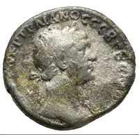 Drachm - Trajan ΔΗΜΑΡΧ ΕΞ ΥΠΑΤΟ Ϛ