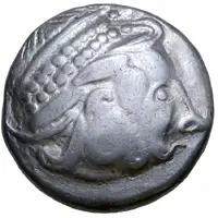 Tetradrachm Kinnloser Type