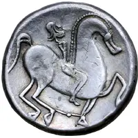 Tetradrachm Kinnloser Type