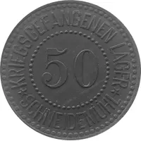 50 Pfennig - Schneidemühl Kriegsgefangenen Lager