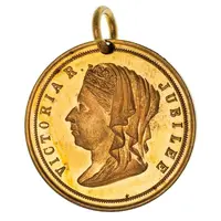 Medal - Victoria Golden Jubilee, Albany