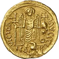 Solidus - Theudebert I Bonn mint