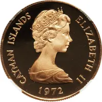 25 Dollars - Elizabeth II Silver Wedding, gold