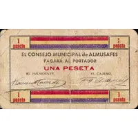 1 Peseta Almusafes