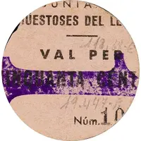 1 Peseta Aigüestoses del Llobregat