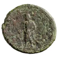 Dupondius - Clodius Albinus COS II S C, Asclepius