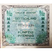 1/2 Mark Allied Occupation