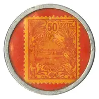 50 Centimes encapsulated postage WWI