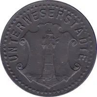 10 Pfennig - Unterweserstädte