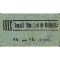 15 Céntimos Riudecols