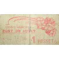 1 Peseta Pont de Suert