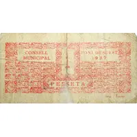 1 Peseta Pont de Suert