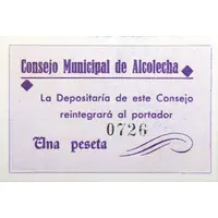 1 Peseta Alcolecha