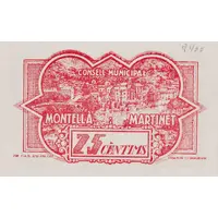 25 Céntimos Montellà i Martinet