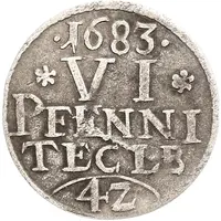 6 Pfennig - John Adolph