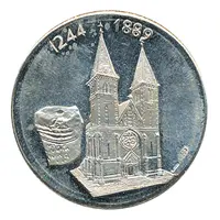 Medal - Visit of John Paul II to Sarajevo 31 mm