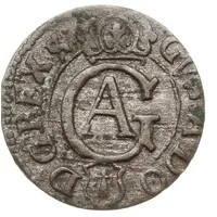 Szeląg / Solidus - Gustaw II Adolf Swedish Occupation