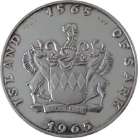 Medal - Island of Sark Fourth Centenary, Silver, 12g