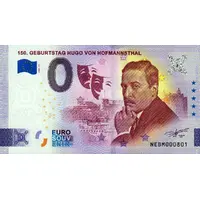 0 Euro - 150. Geburtstag Hugo Von Hofmannsthal