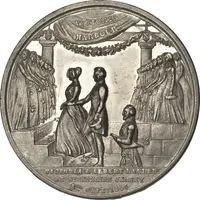 Medal Visit of Victoria and Albert to Jersey