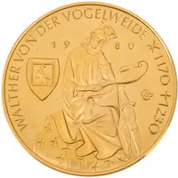 5 Ducats - Aureus Magnus Walther von der Vogelweide