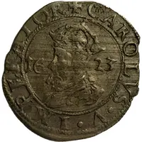 Carolus 6th type with decorated shield