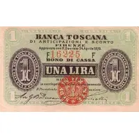 1 Lira Banca Toscana