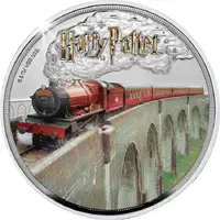 5 Pounds - Charles III Hogwarts Express, Colored