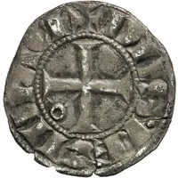 Denier - Hugh XI Lusignan