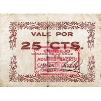 25 Céntimos Cañada de la Cruz