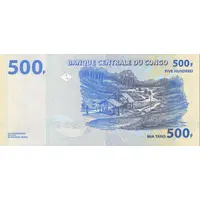 500 Francs without diamonds on front