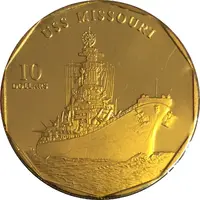 10 Dollars USS Missouri
