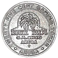 25 Cent Gaming Token - Aruba Royal Palm Casino