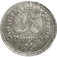 25 Pfennig - Bremen