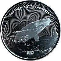 2 Dollars Humpback Whale