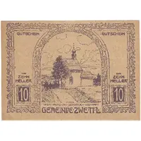 10 Heller Zwettl im Mühlkreis