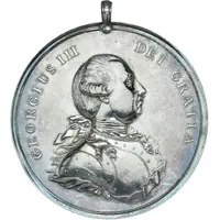 Medal - George III Indian Chief Medal