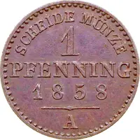 1 Pfenning - Paul Frederick Emil Leopold III