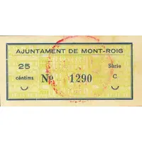 25 Céntimos Mont-roig