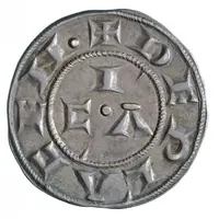 Grosso of 3 imperials - In the name of Conrad II