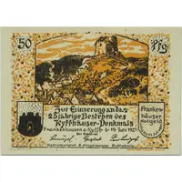 50 Pfennig Kyffhäuser Series