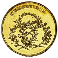 Medal nagrodowy - Stanisław August Poniatowski Warszawa