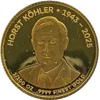 Medal - 1500 Francs CFA Horst Köhler