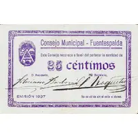 25 Céntimos Fuentespalda