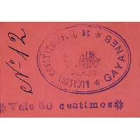 50 Céntimos Gayanes