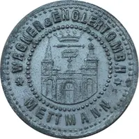 50 Pfennig - Mettmann Wagner and Englert G.M.B.H.